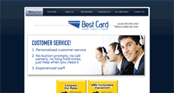 Desktop Screenshot of bestcardllc.com