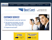 Tablet Screenshot of bestcardllc.com